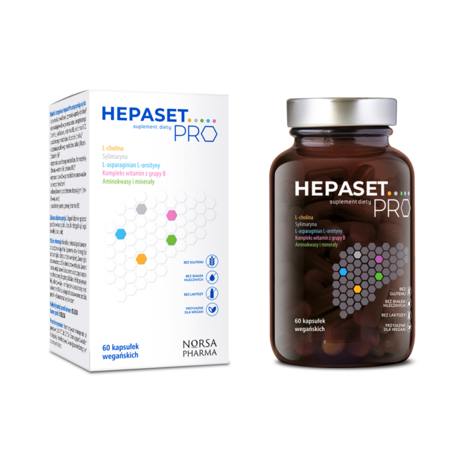 Hepaset PRO - suplement diety wspomagający wątrobę