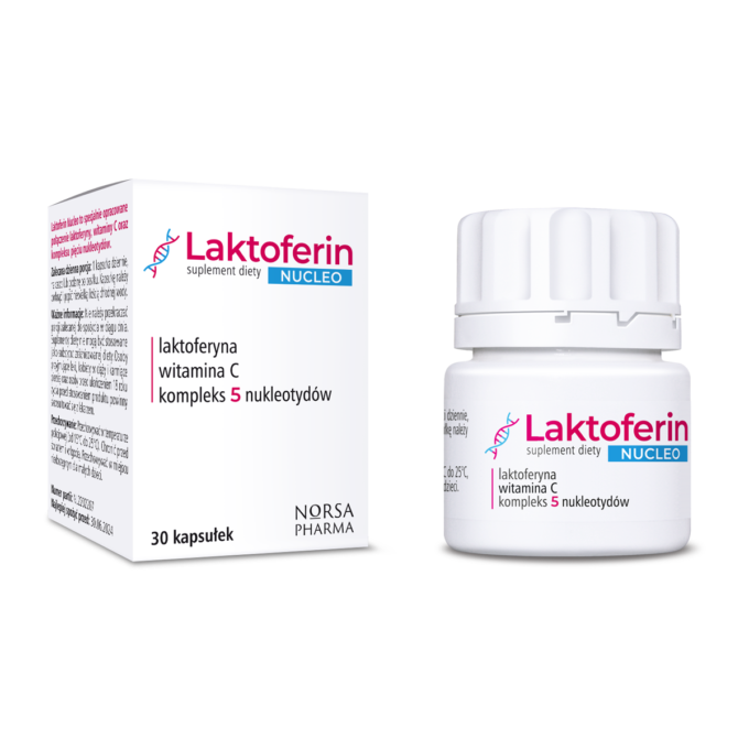 Laktoferin Nucleo - suplement diety wspierający odporność