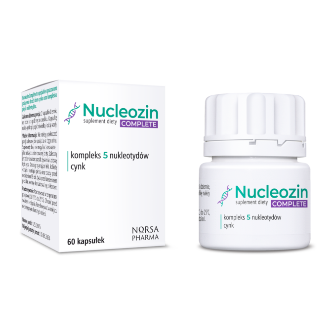 Nucleozin Complete - kompleks 5 nukleotydów dla osób dorosłych