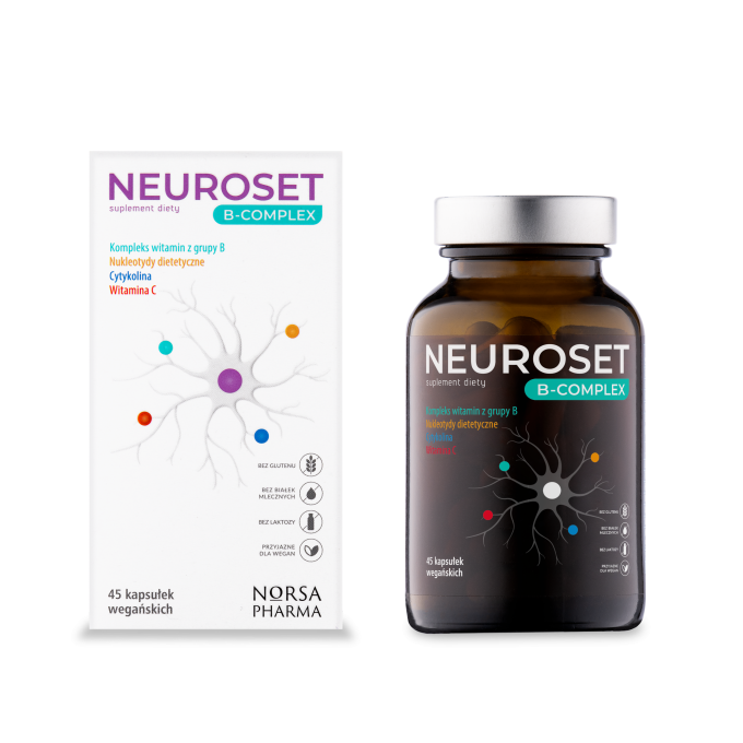 neuroset b-complex new packshot norsa pharma