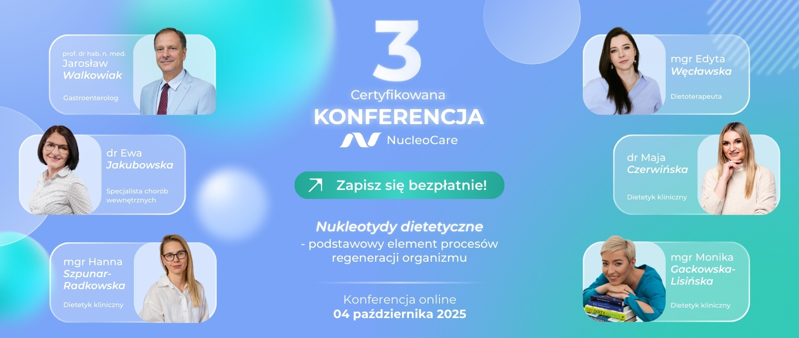 3 certyfikowana konferencja NucleoCare – Norsa Pharma]