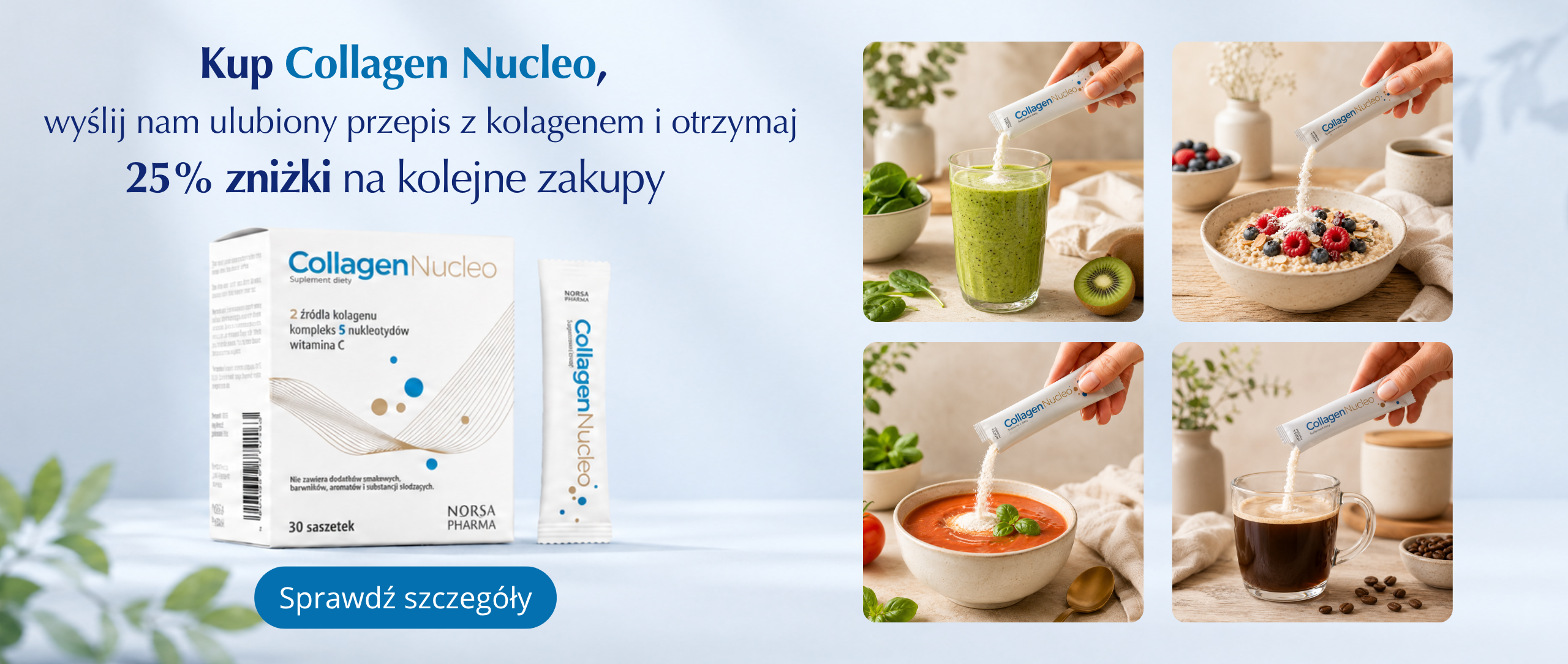 akcja collagen 25% norsa pharma
